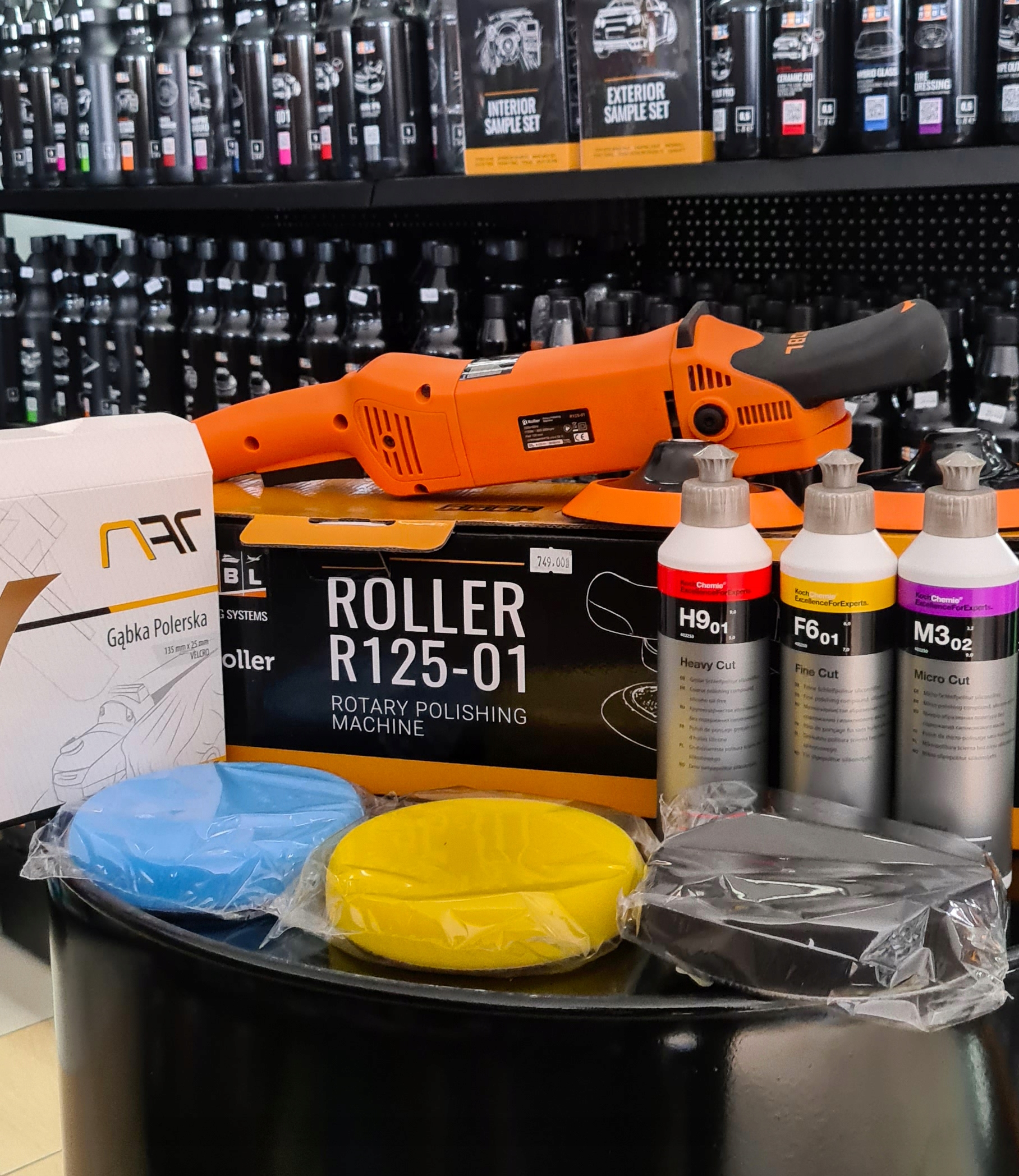 ADBL Roller R125 01 Polerka Rotacyjna Zestaw Mark ADBL