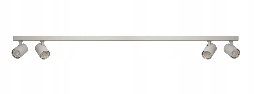 Lampa Mono IV biela do kuchyne, na chodbu 1,2 m/ 4 x GU10 7 W darček