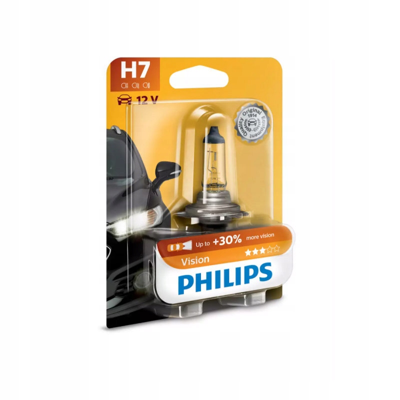 

Żarówka H7 12V 55W Premium +30% Philips 12972PRB1