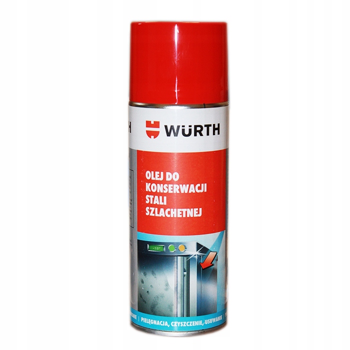 

Olej Do Konserwacji Stali Nierdzewnej Wurth 400ml