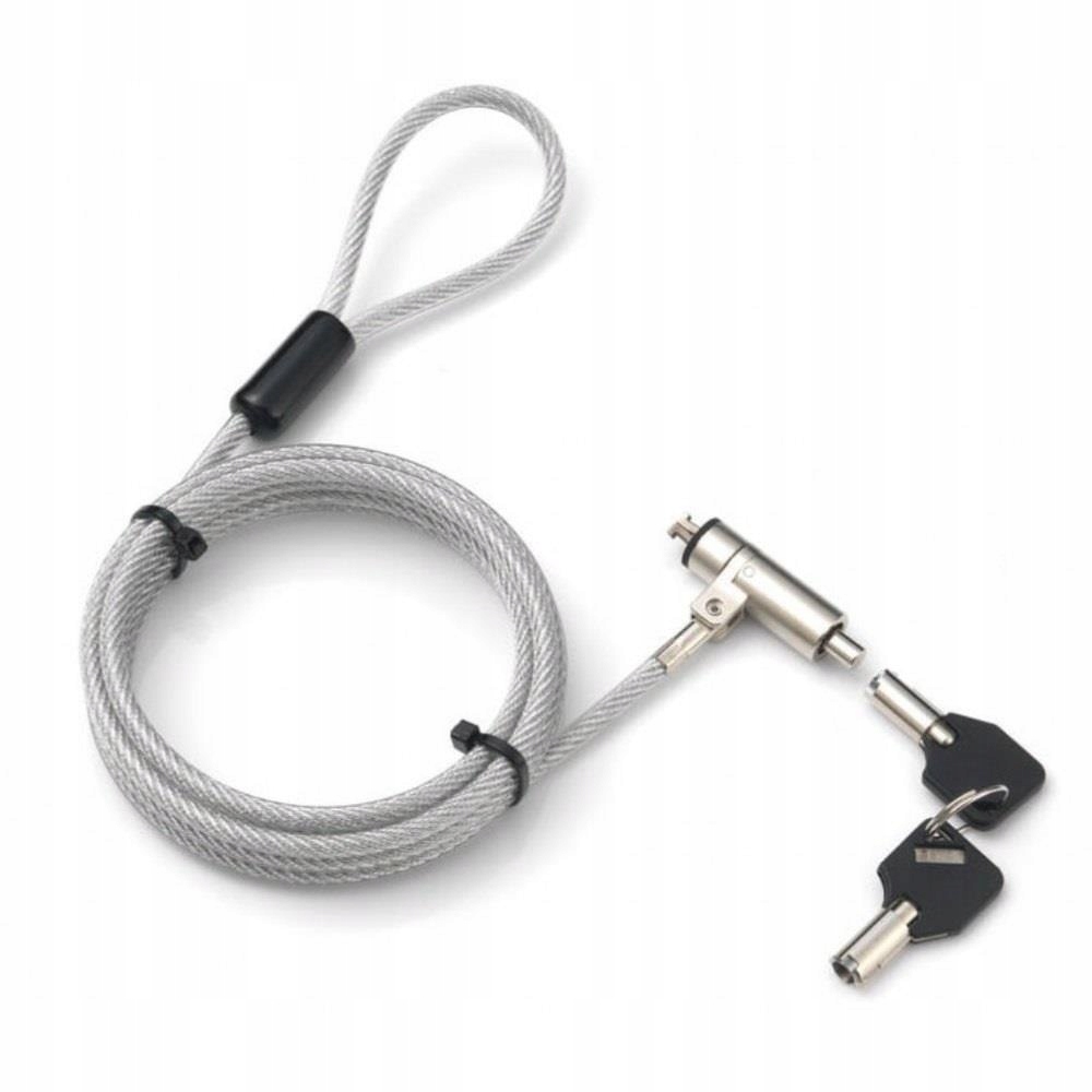 Linka zabezpieczająca do notebooka Techly Nano Slo