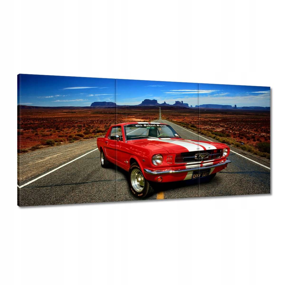 Obrazy 180x90 Ford Mustang Diaľnica