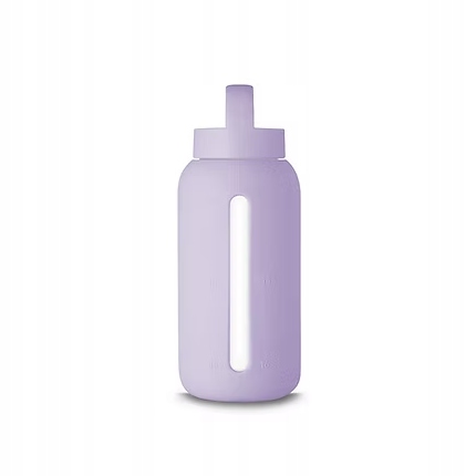 Butelka szklana na wodę Muuki Daily Bottle 720 ml Pastel Lilac