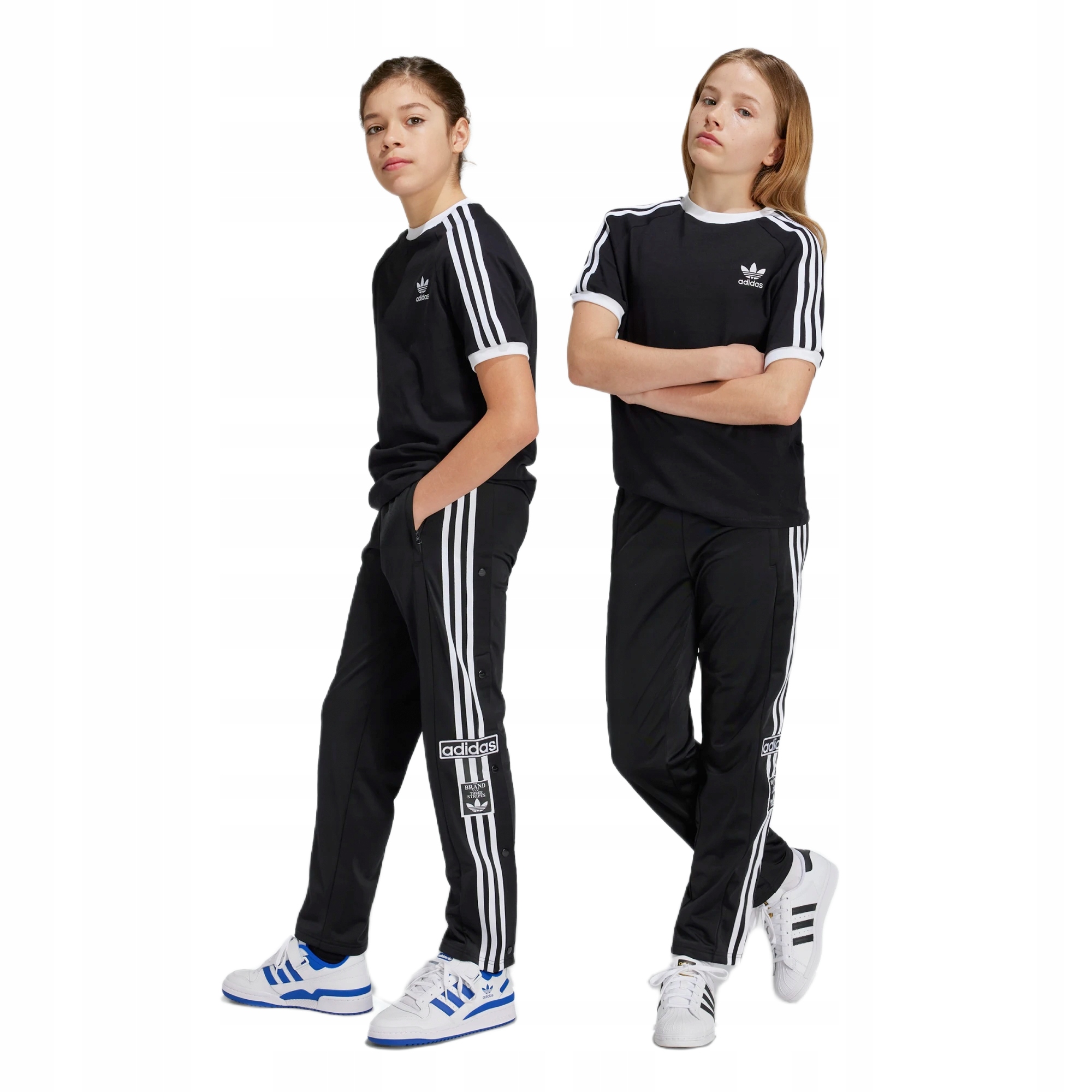Spodnie młodzieżowe Adidas rozpinane Adicolor Adibreak IY9773