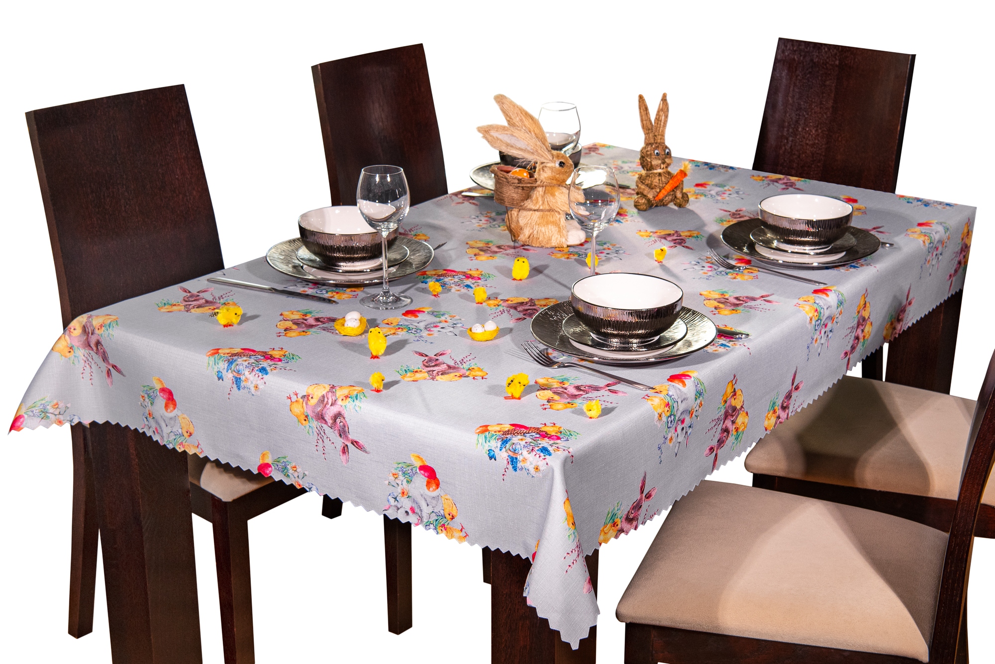 OBRUS Wielkanocny WIELKANOC Świąteczny 300x140 WN Długość 300 cm