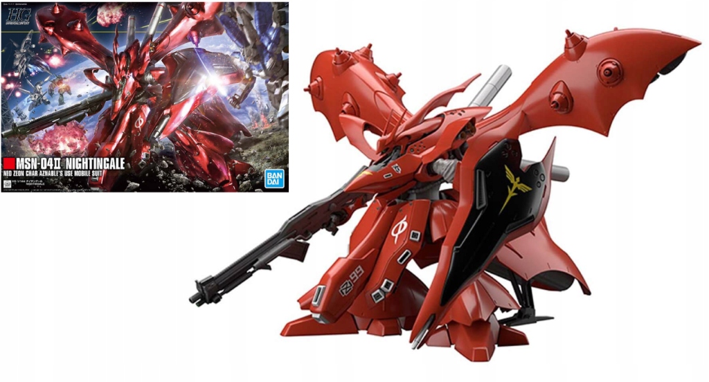 Gundam Hguc 1/144 Nightingale Stavebnice Model