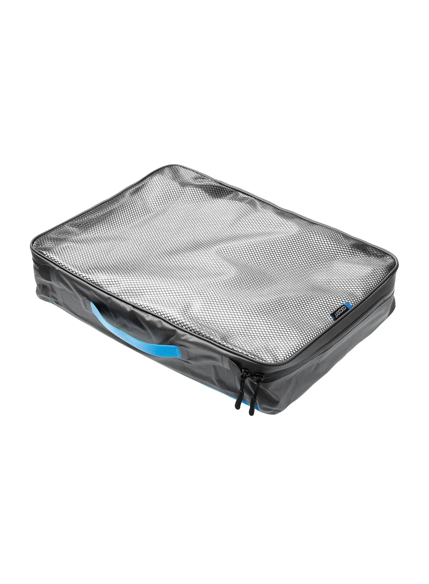 Cestovní organizér Cocoon Packing Cube Laminated Net Top XL šedá/modrá