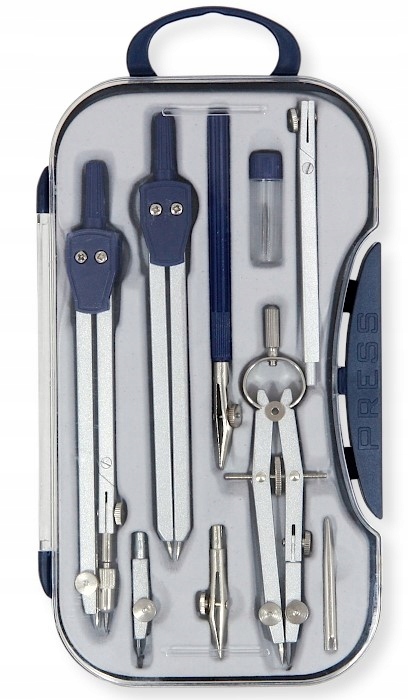 

Zestaw Kreślarski ZK-03 9 Elementów Penword
