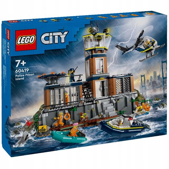 Lego City Policie z vězeňského ostrova 60419