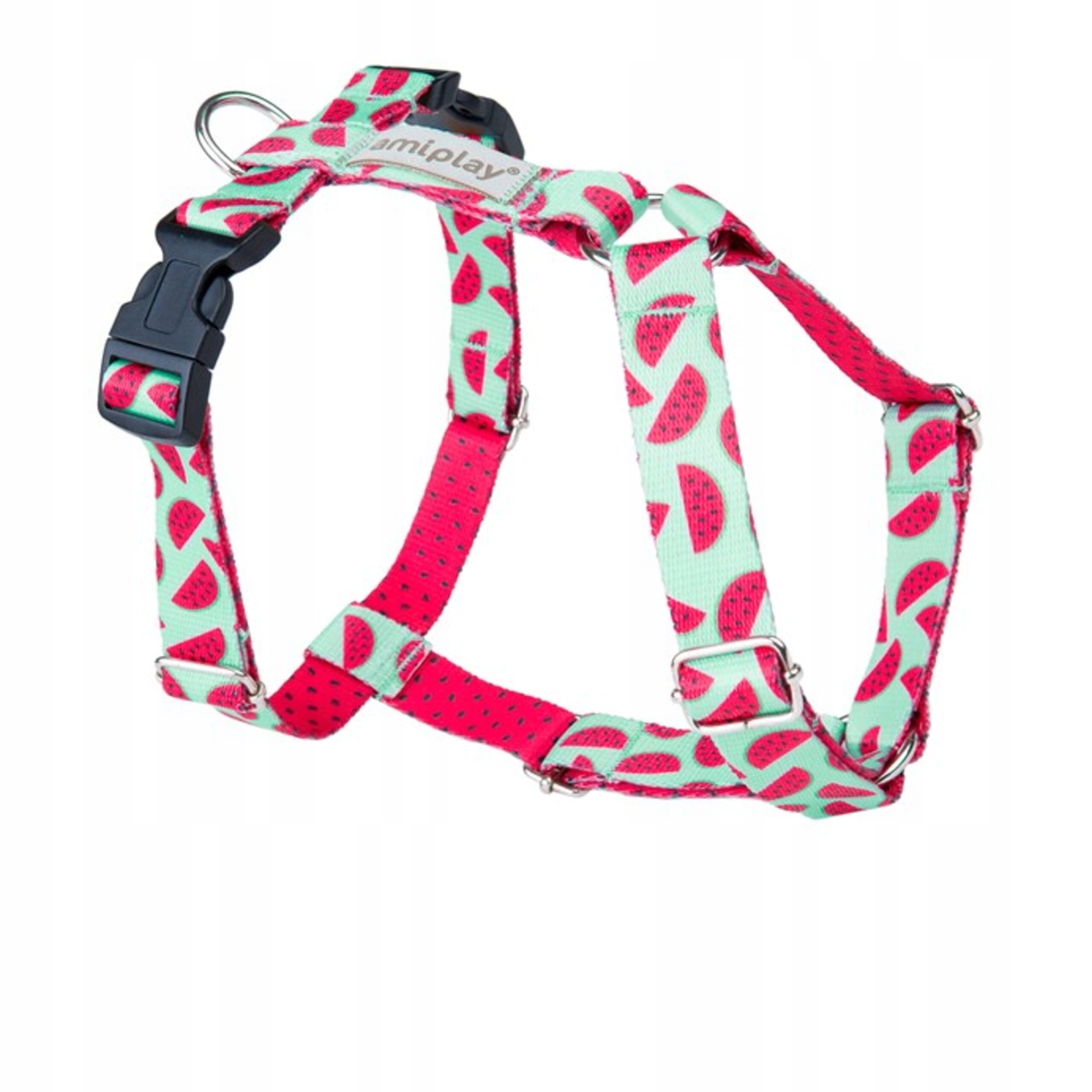 Postroj pro psa Amiplay BeHappy nastavitelný Guard L bezpečný 50-75 x 2,5 cm