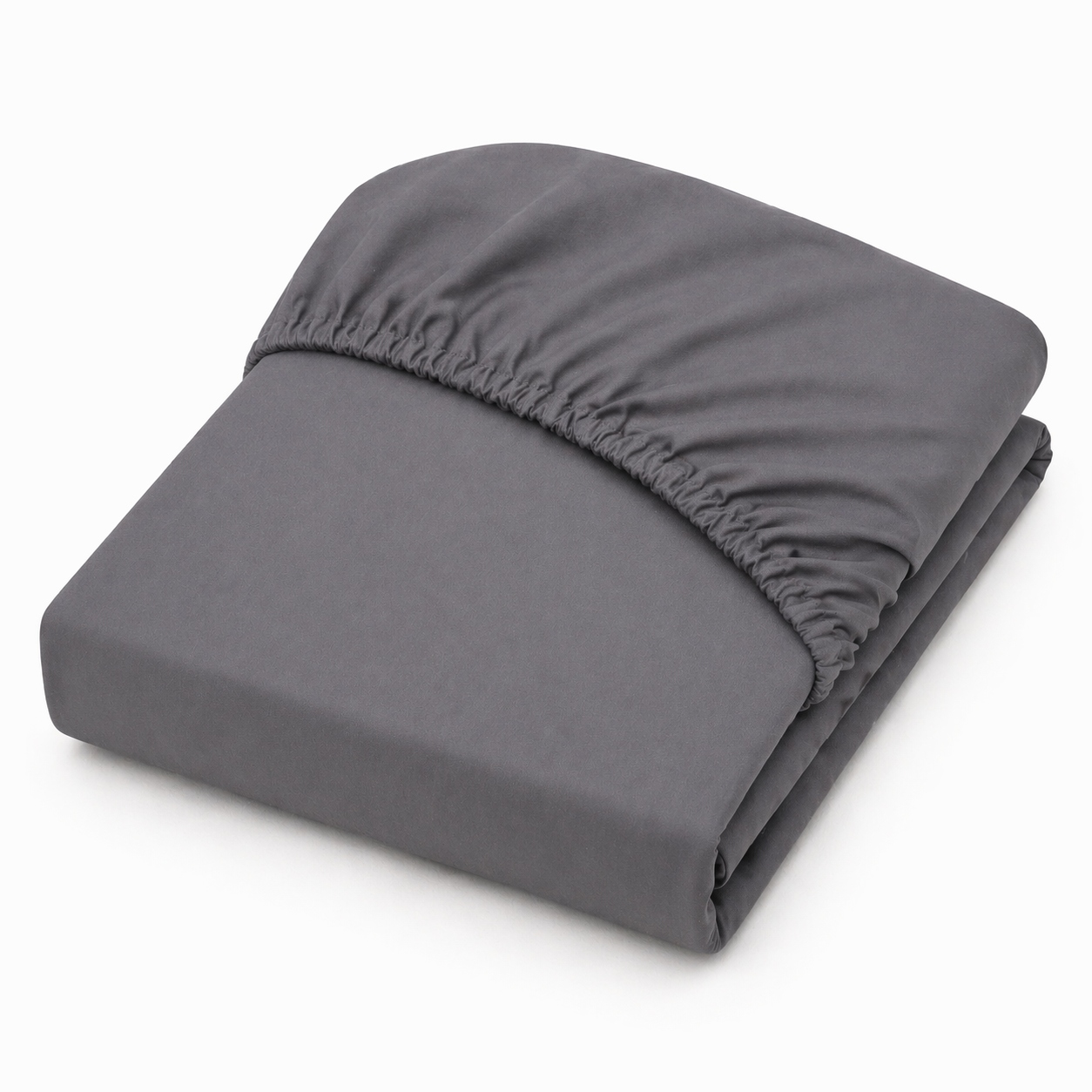 Prostěradlo Perkál 100% coton VitalHome 200x200x30 Antracit Šedé s gumičkou