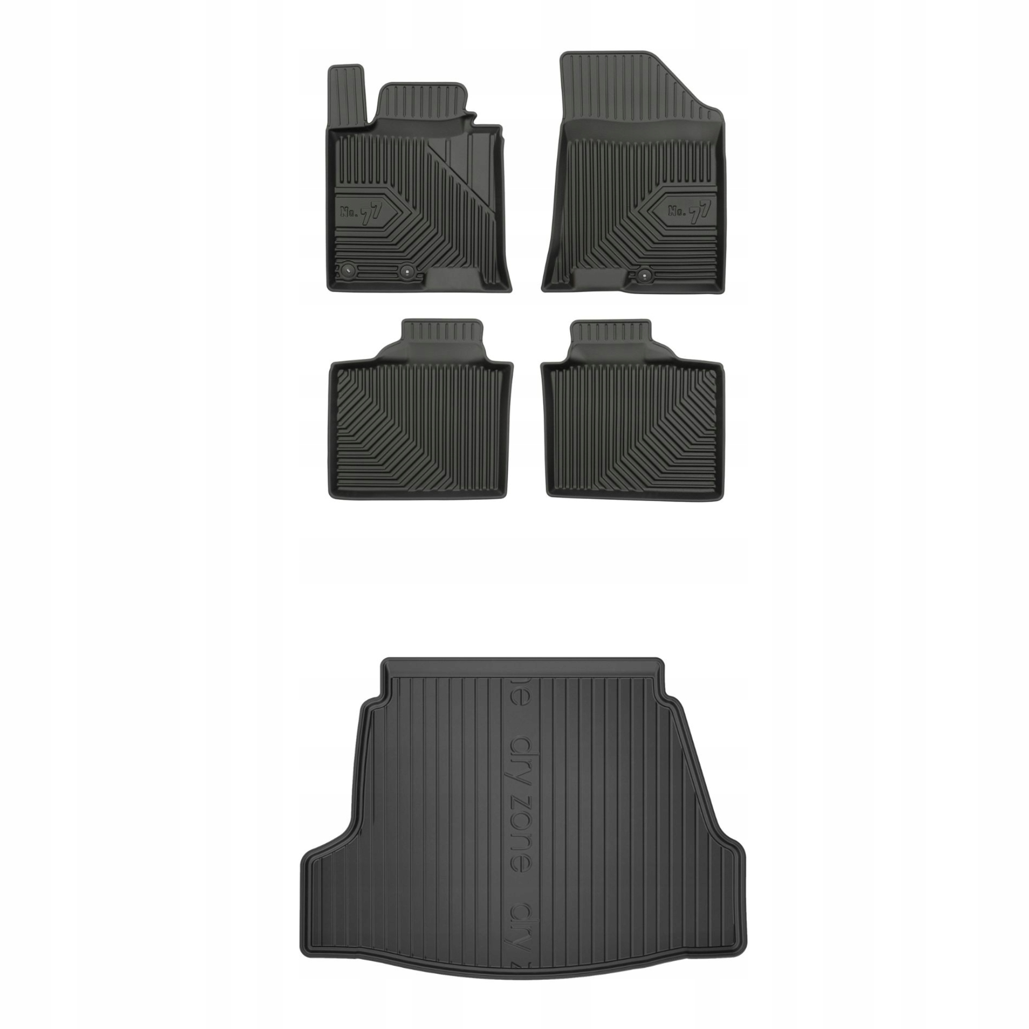 Sada gumových kobercov a rohoží pre Hyundai i40 11-19