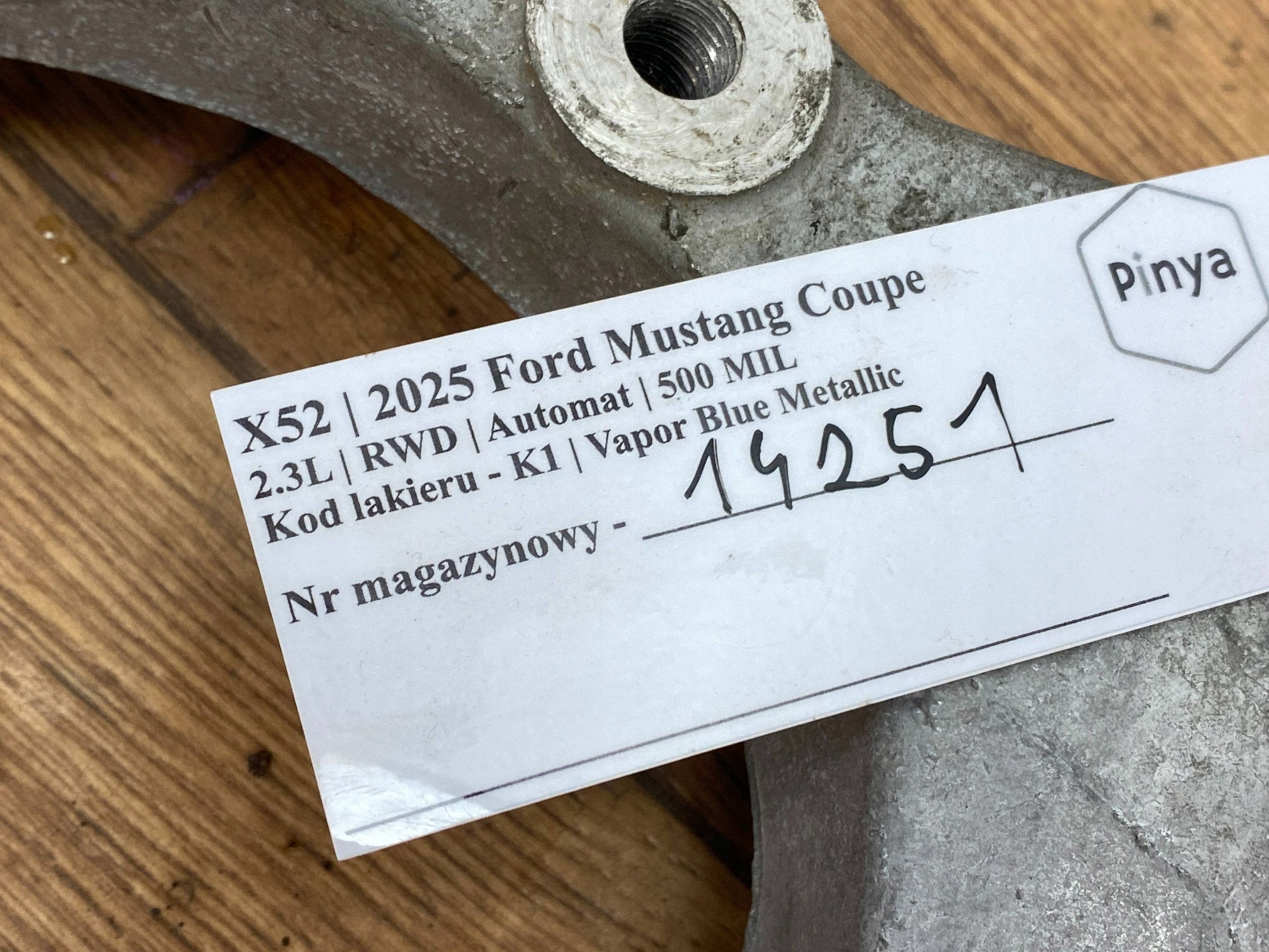 držák držák motoru Ford Mustang VII 2025+