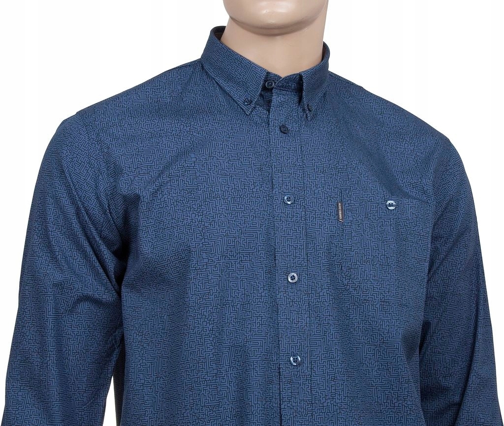 koszula Aldo Vrandi 100%baw L/42 obw.kl.112 Rodzaj kołnierzyka kołnierzyk