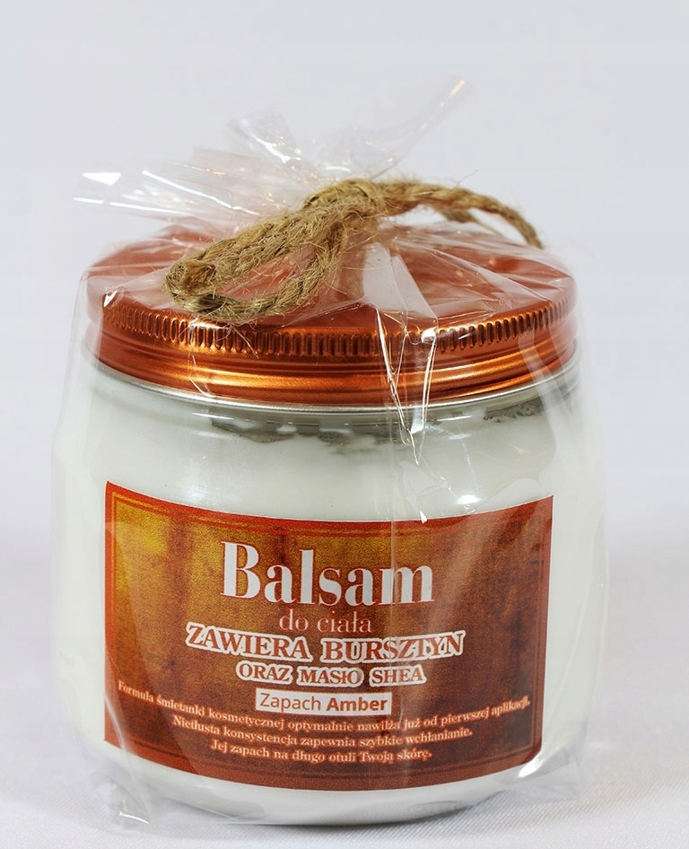 BALSAM do ciała z bursztynem i masłem shea cudny