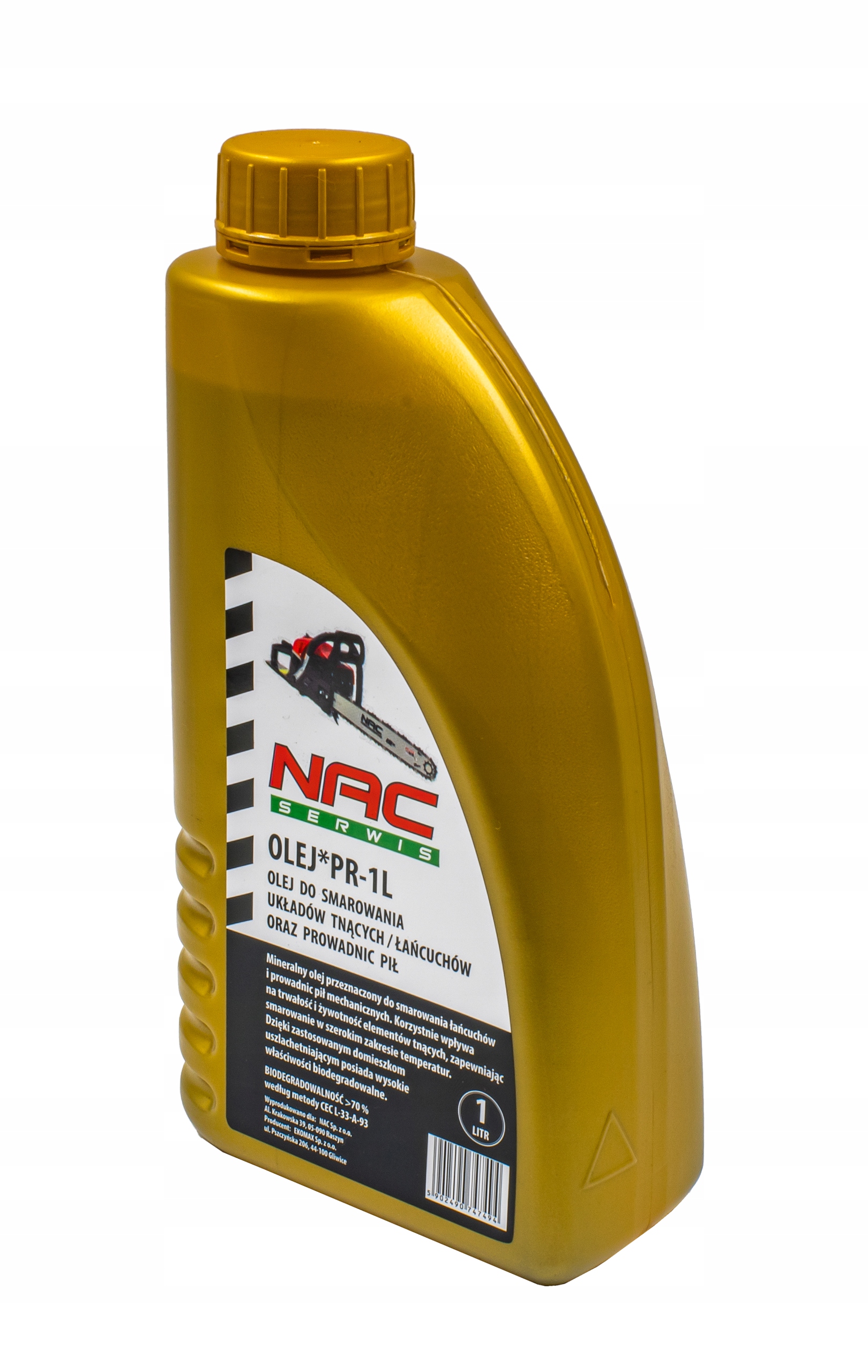 МАСЛО ДЛЯ НАПРАВЛЯЮЩЕЙ ПИЛЫ ЦЕПНОЙ ПИЛЫ 1Л NAC