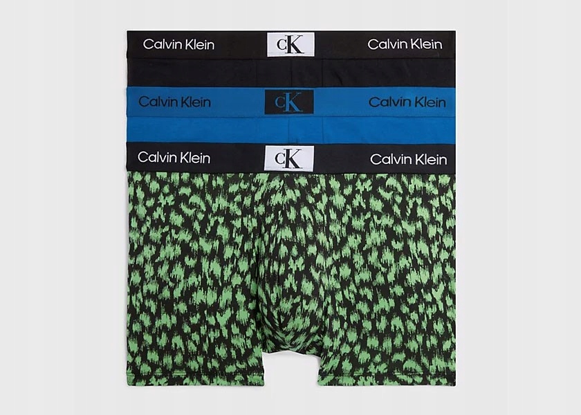 Calvin Klein Boxerky 000NB3528A S Trunk 3PK