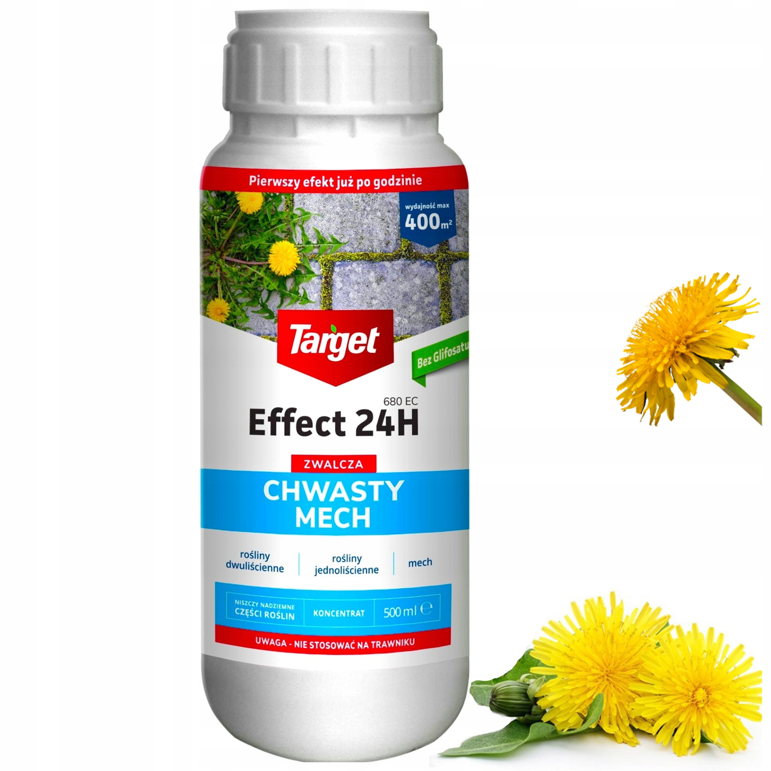 TARGET EFFECT 24H 680EC УНИЧТОЖАЕТ СОРНЯКИ МХА 500 МЛ