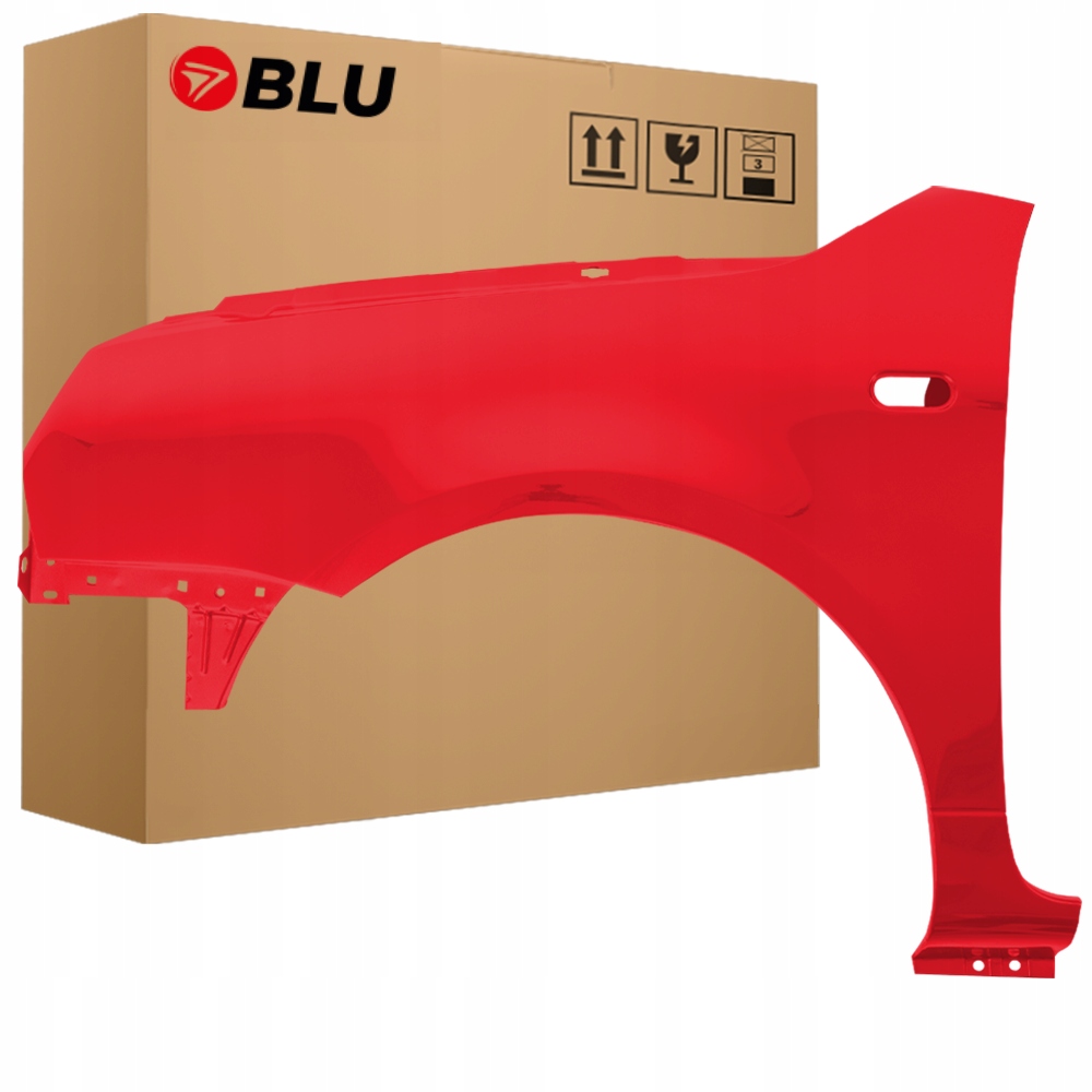 Blu Blatník Vw Lupo LY3D levý červený 98-05 přední