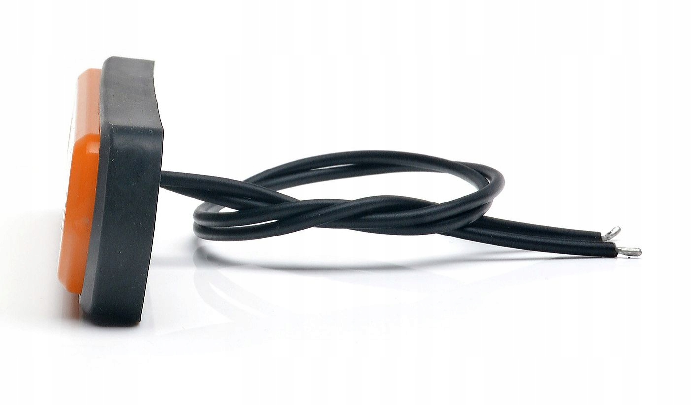 Lampa obrysowa LED obrysówka POMARAŃCZOWA BOCZNA POZYCYJNA WAŚ SLIM NEON Producent części WAŚ