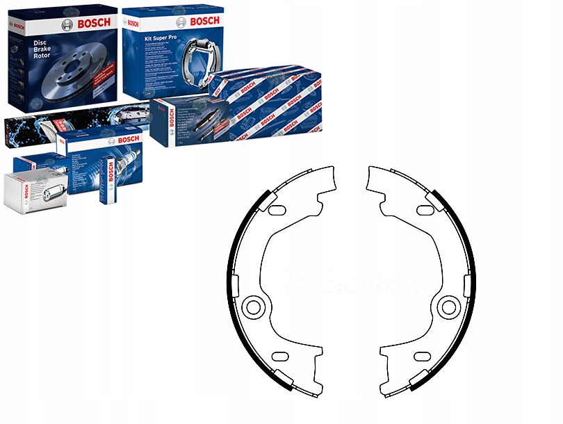 Sada Brzdových Čelistí Bosch 583052SA00
