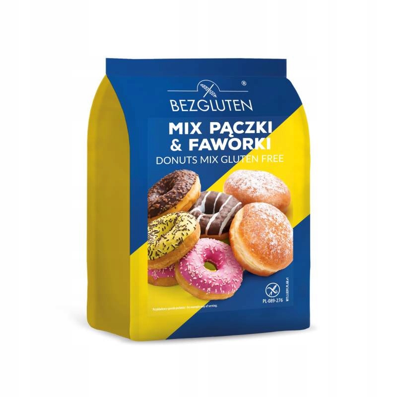 Levně 5 x Bezgluten koblihy a koblihy bezlepková směs 400 g