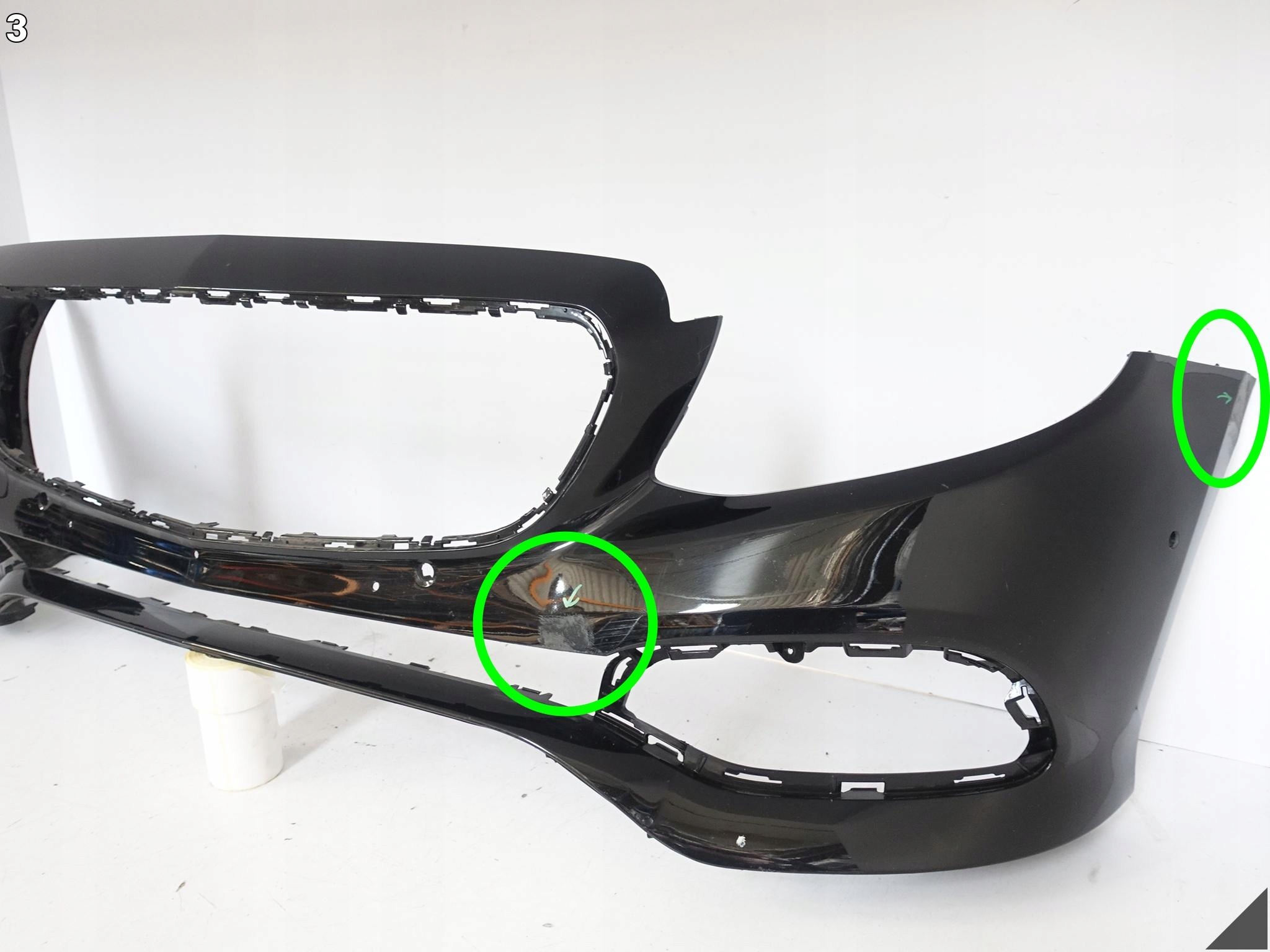 MERCEDES E-KLASA C238 COUPE A238 CABRIO 17-20 bumper BUMPER front (6xPDC)
