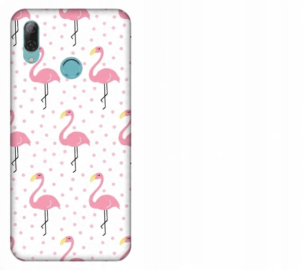 

Etui pokrowiec Huawei P Smart 2019 Flamingi róz