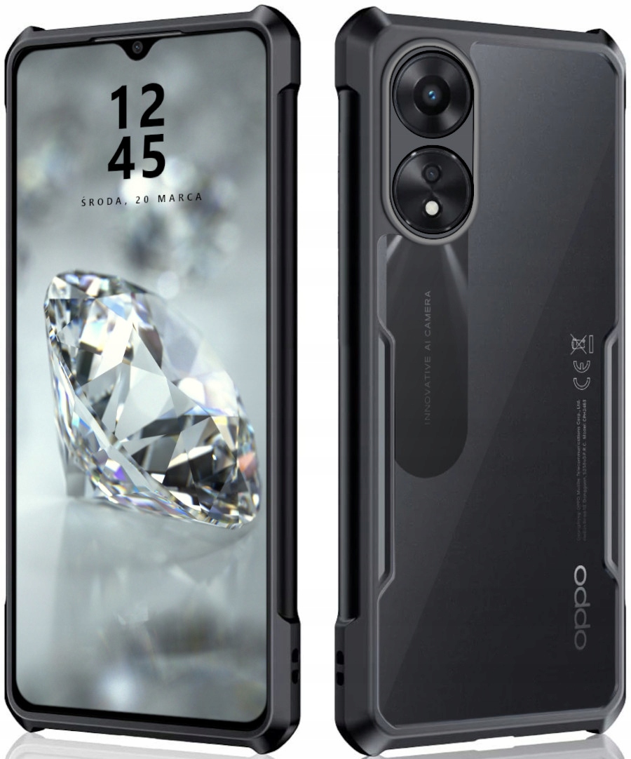 

Etui Do Oppo A78 5G Pancerne Acrylic Case