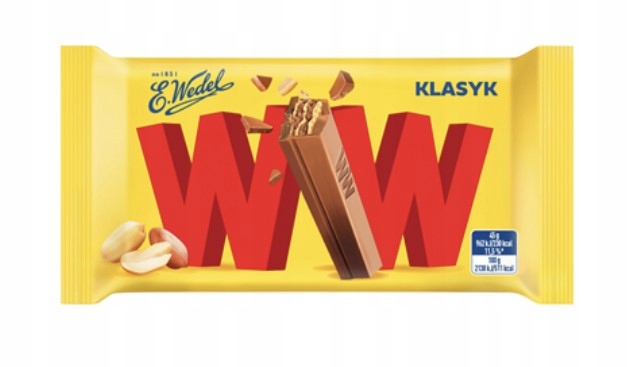 Levně E.Wedel Ořechová oplatka 24 x 45 g