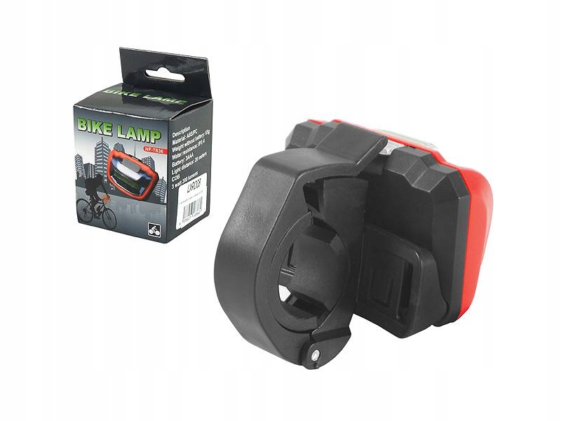 LAMPKA ROWEROWA PRZEDNIA LED COB MEGA MOC 3W Marka LTC