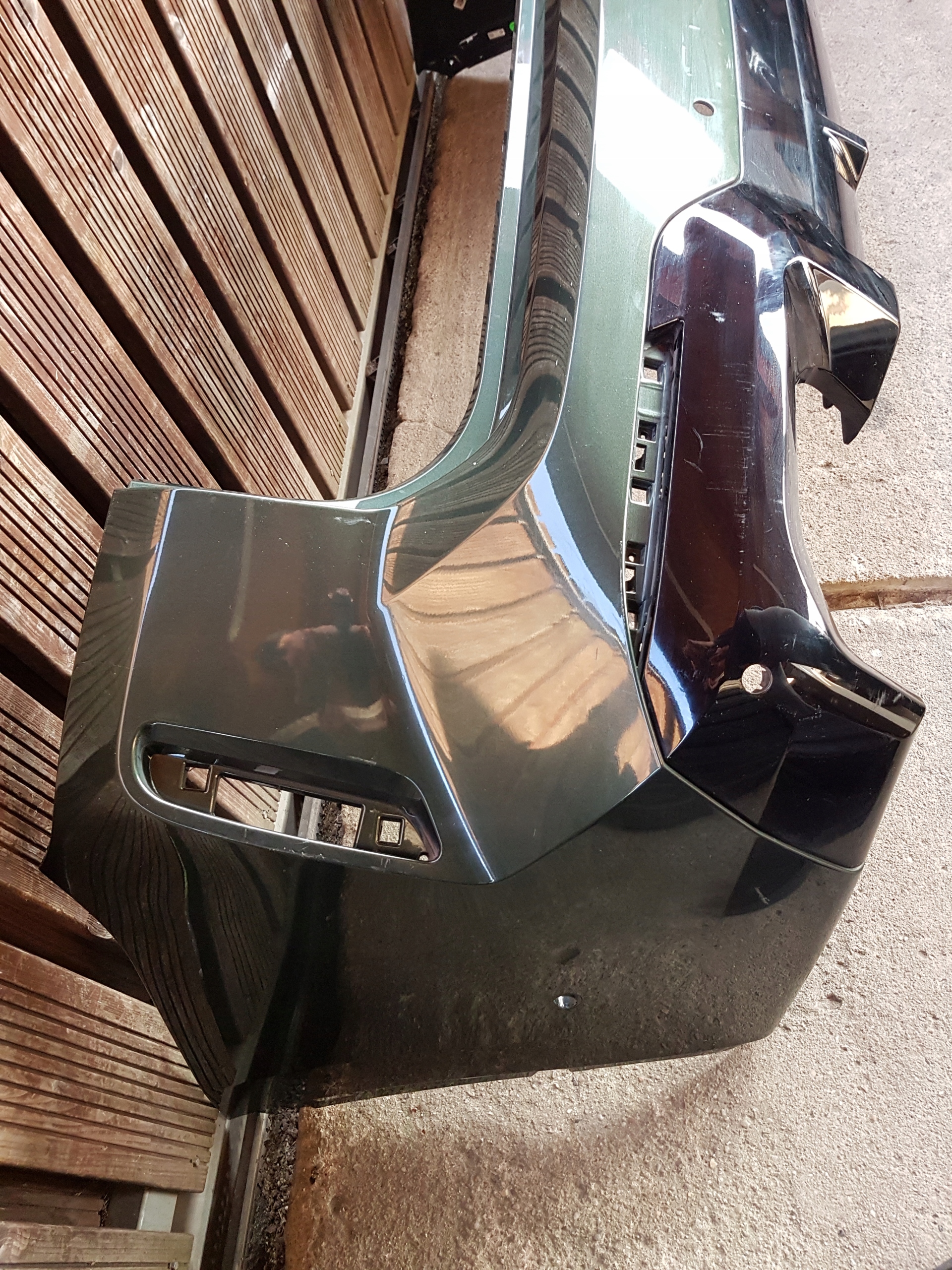 bumper rear rear part BMW X3 G01 LCI m-packet