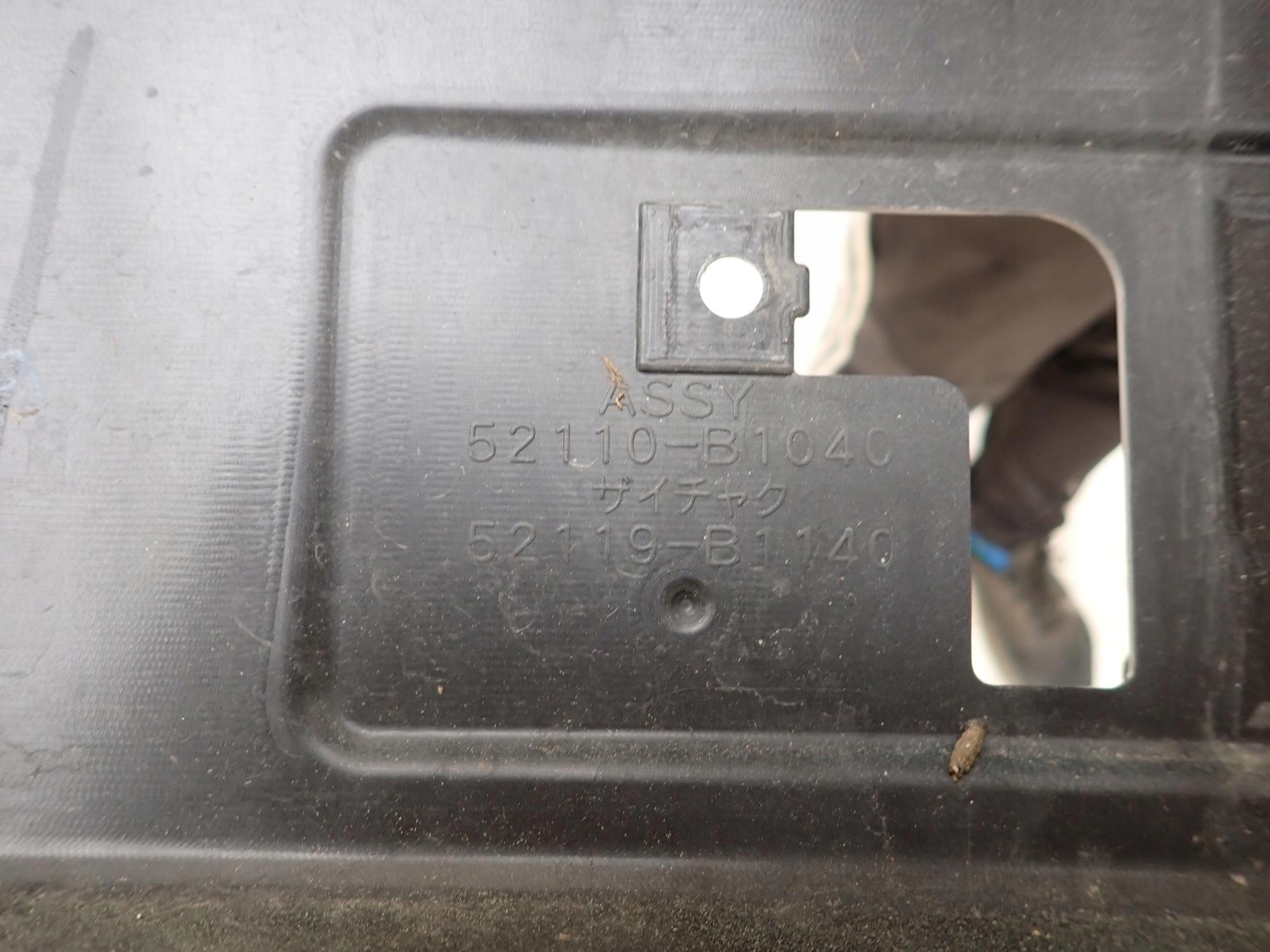 SUBARU JUSTY IV 4 LIFT 07-10 bumper front front