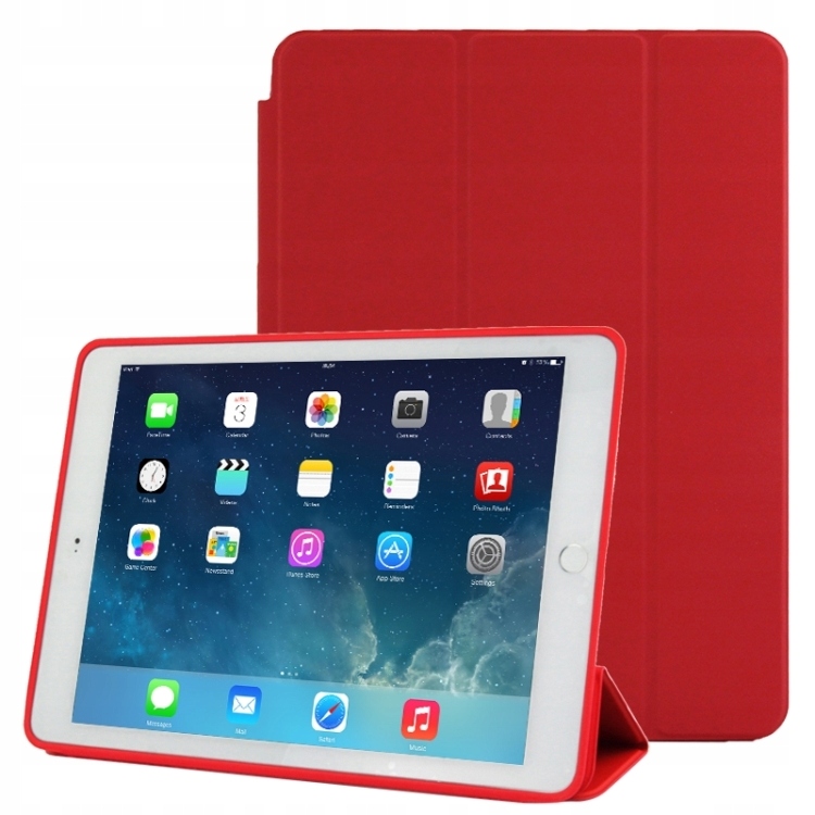 Leather Case for iPad Air 2 Red