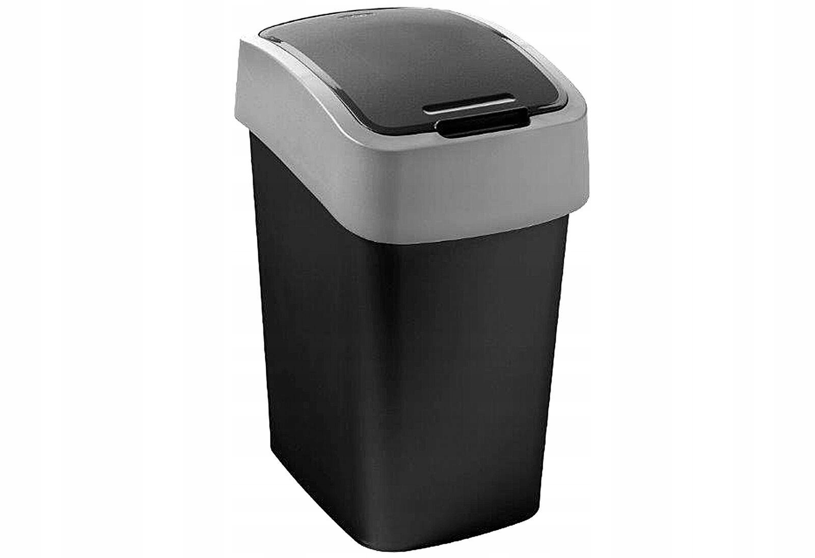 

Curver Kosz Na Śmieci Flip Bin 10L Czarny