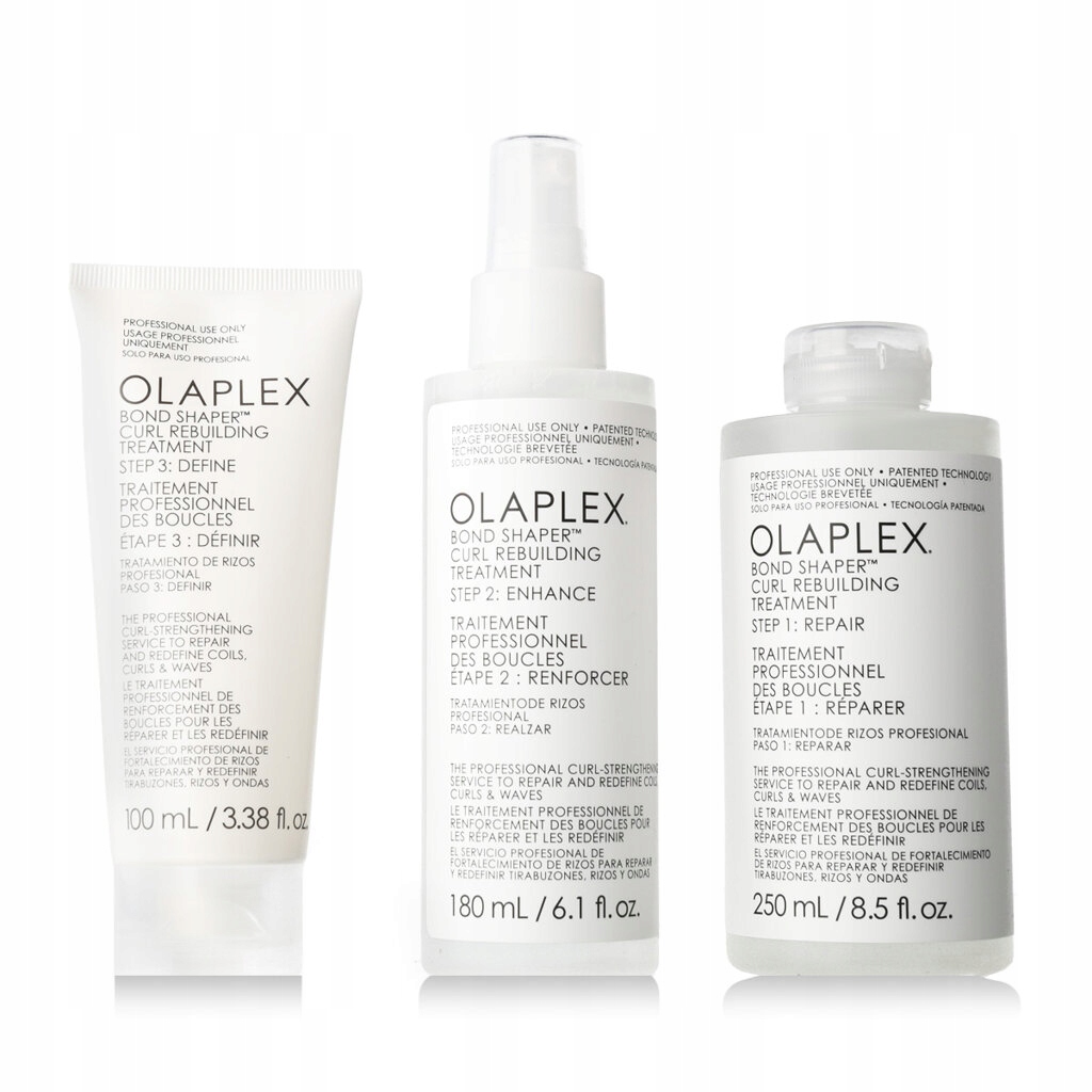 Olaplex Bond Shaper Curl Rebuilding Treatment Kit
