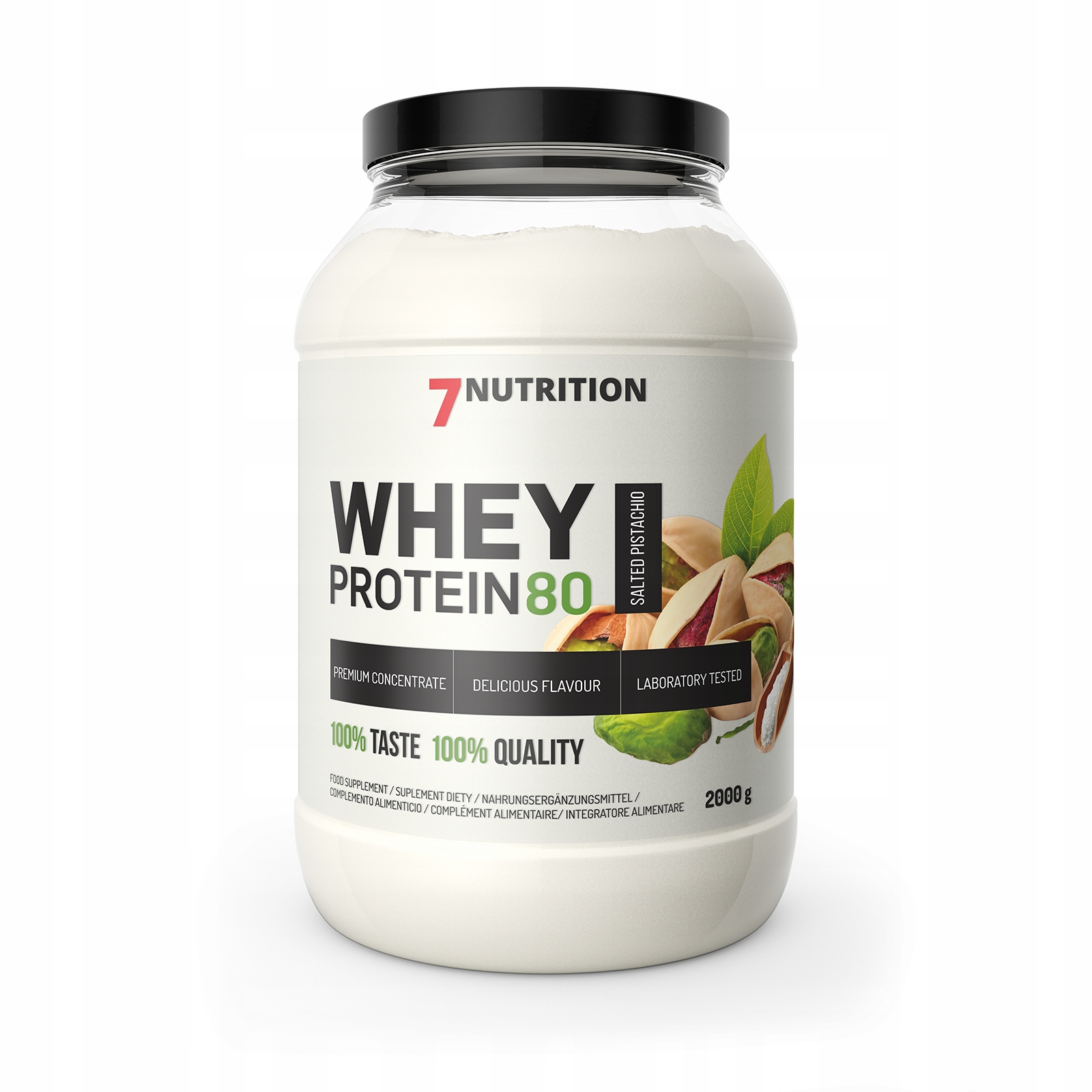 Wpc Whey Protein 80 2 Kg Slaná Pistácie 7NUTRITION