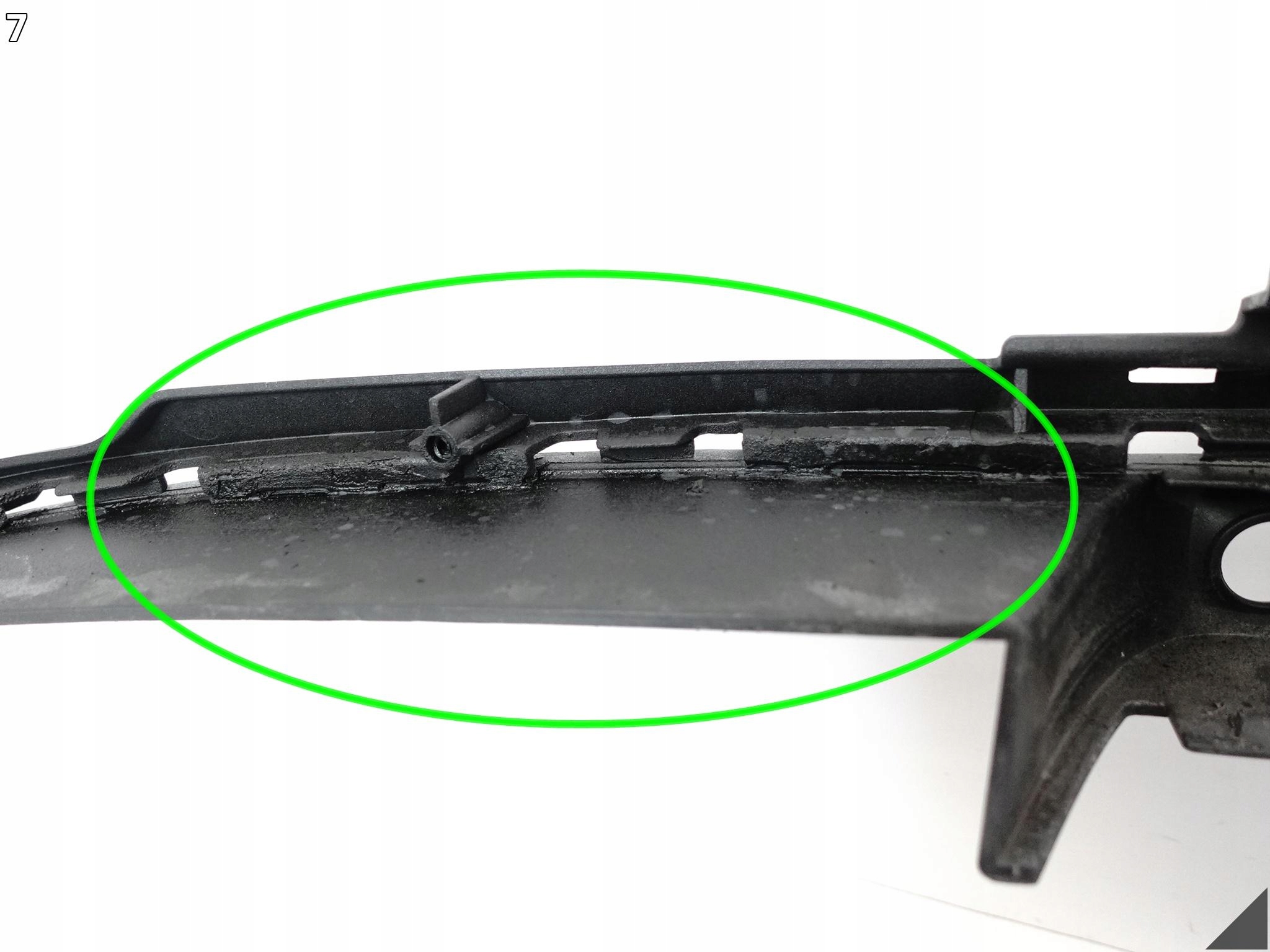 PORSCHE TAYCAN 9J1 19-24 bumper SPOILER grid holder support front