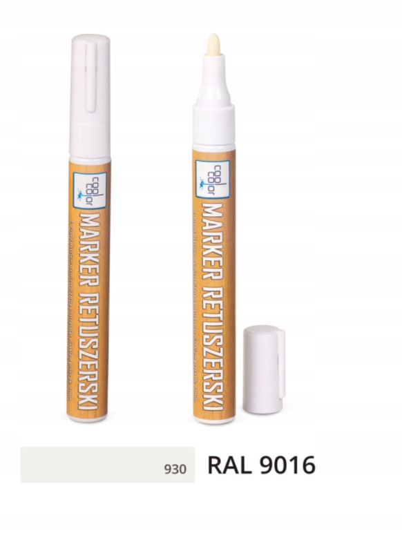 

Marker zaprawkowy do mebli 10ml Ral 9016