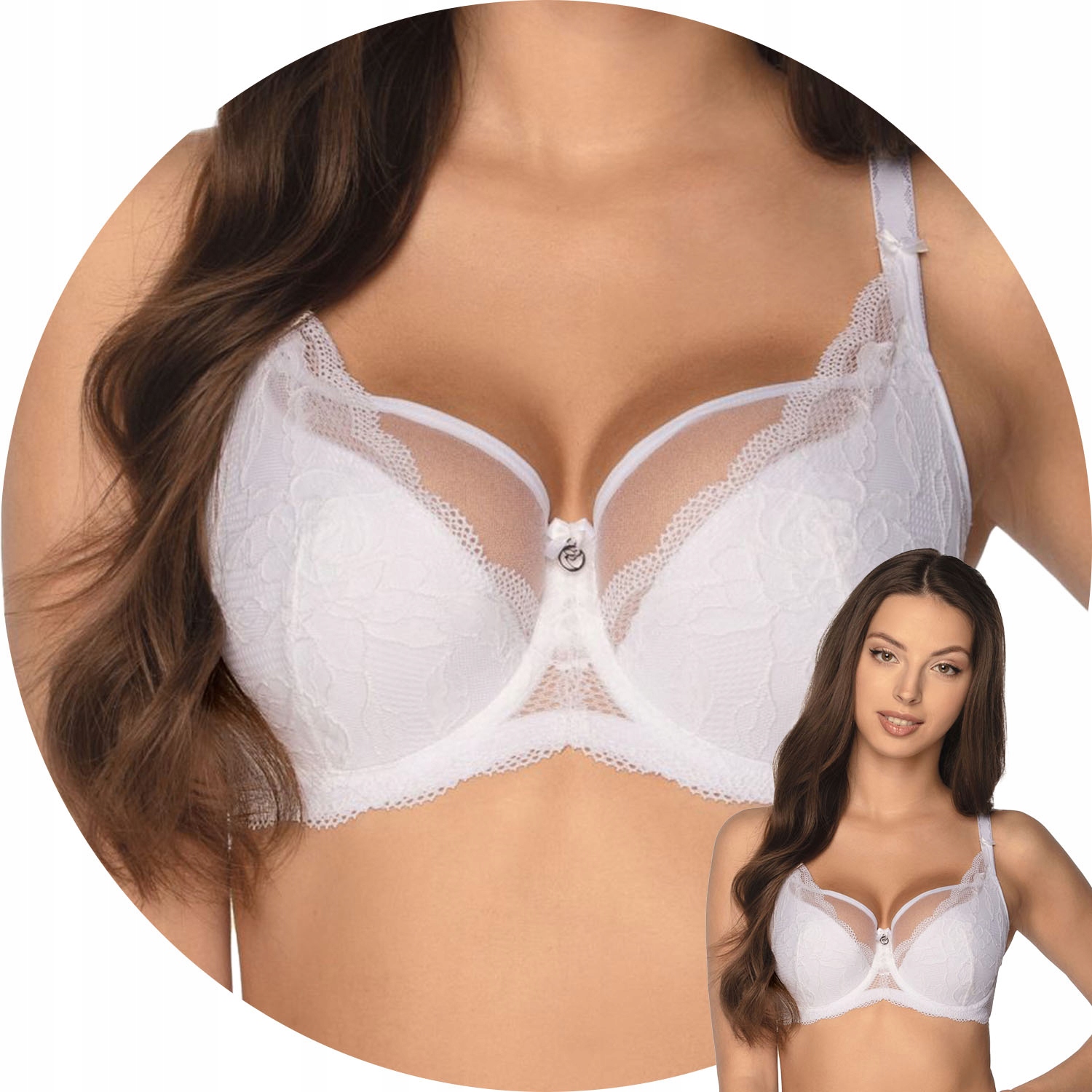 Gaia 931 Veronika Podprsenka Semi Soft bílá 65H