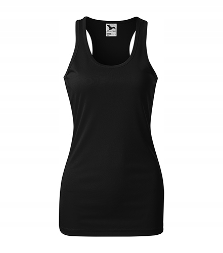 

Top damski Malfini Racer 167 Czarny r S