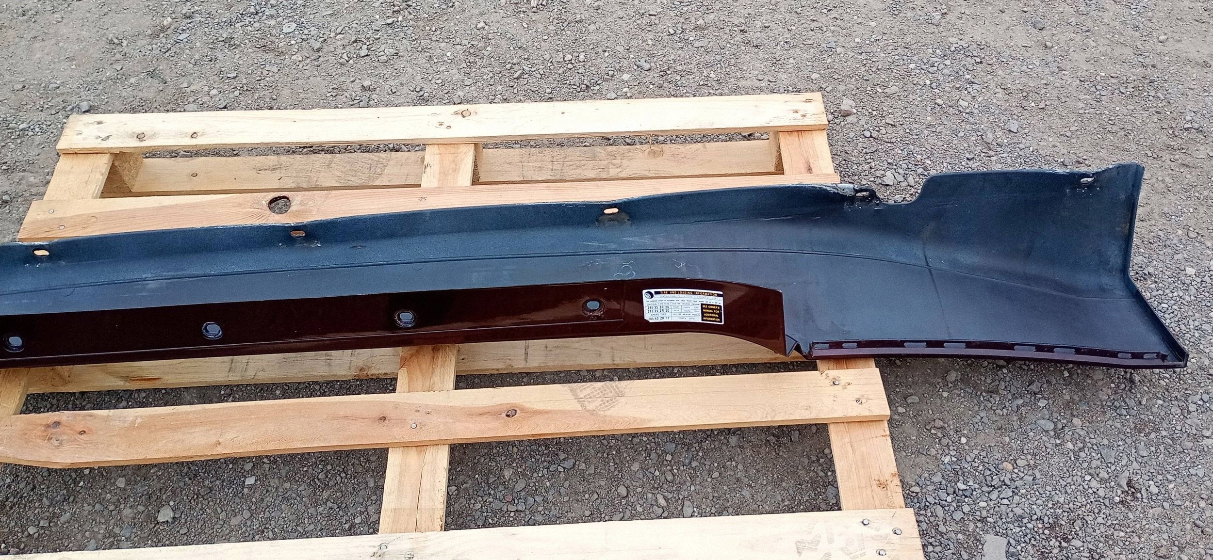 moulding threshold threshold cap left Maserati Granturismo 2008
