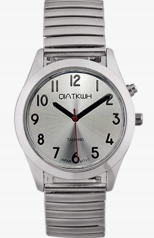 Qiatkwh Německé hodinky s funkcí mluvení