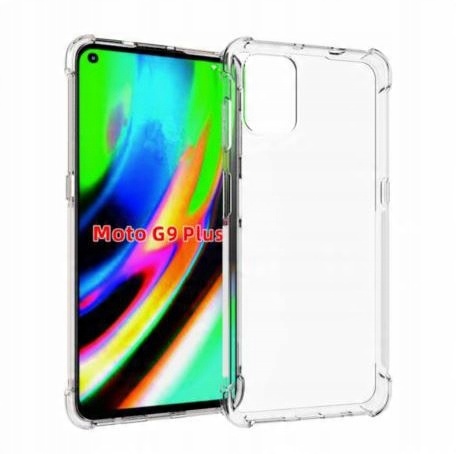

Etui Guma Anti Shock do Moto G9 Plus bezba Szkło