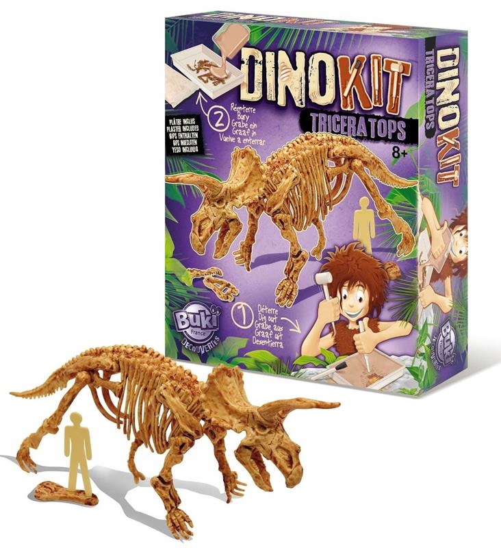 

Wykopaliska Dinozaurów Triceratops Buki France 8+