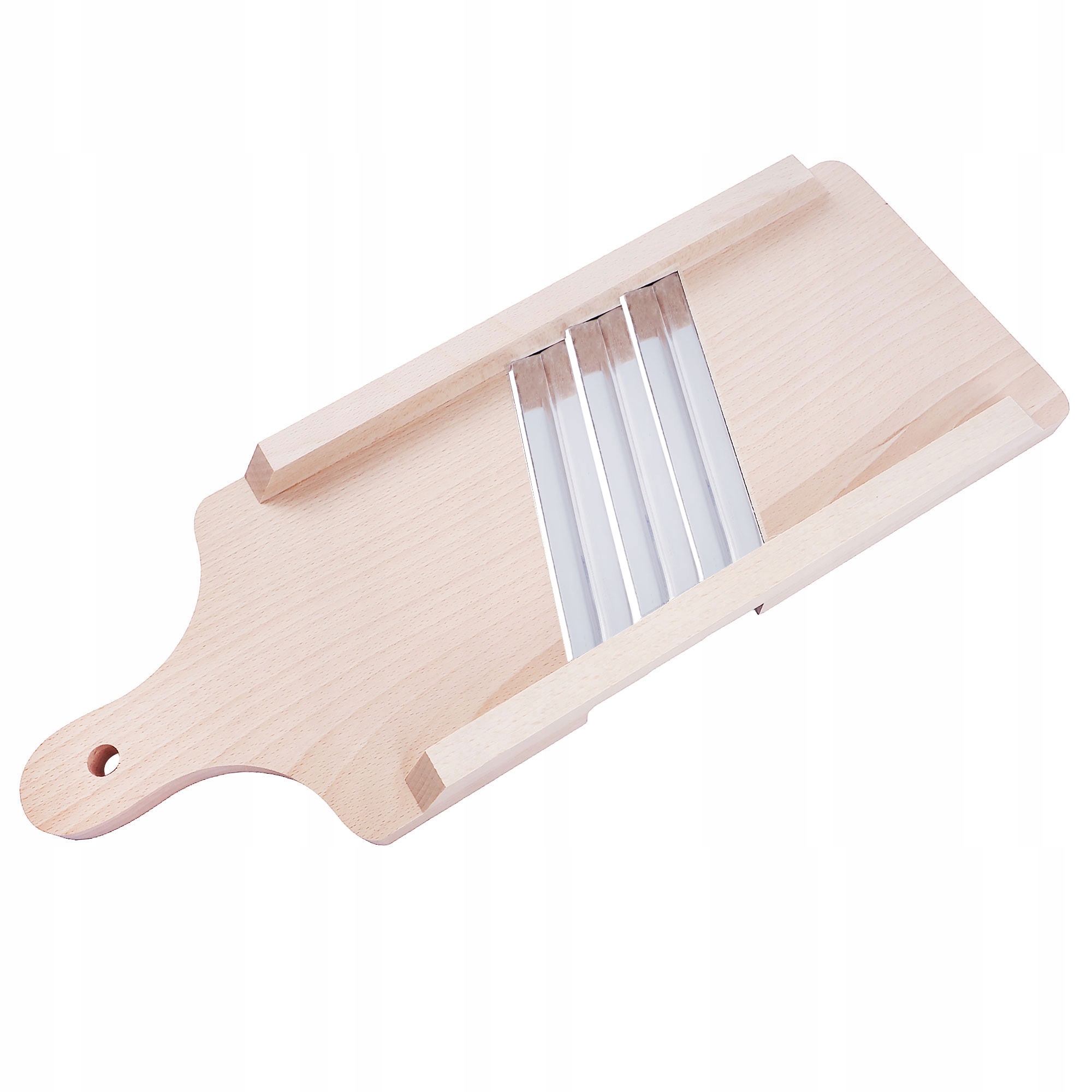 SZATKOWNICA KRAJALNICA DO KAPUSTY 3 NOŻE DREWNIANA Marka Bauster