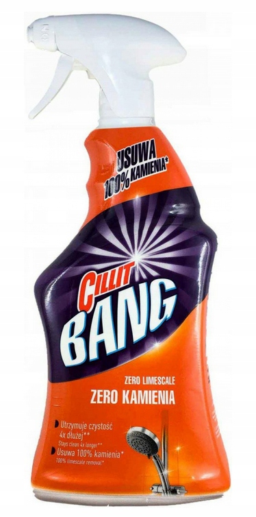 

Cillit bank zero kamienia 750ml czyszczenie