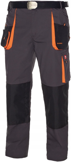 Wygodne SPODNIE ROBOCZE męskie ochronne do pasa