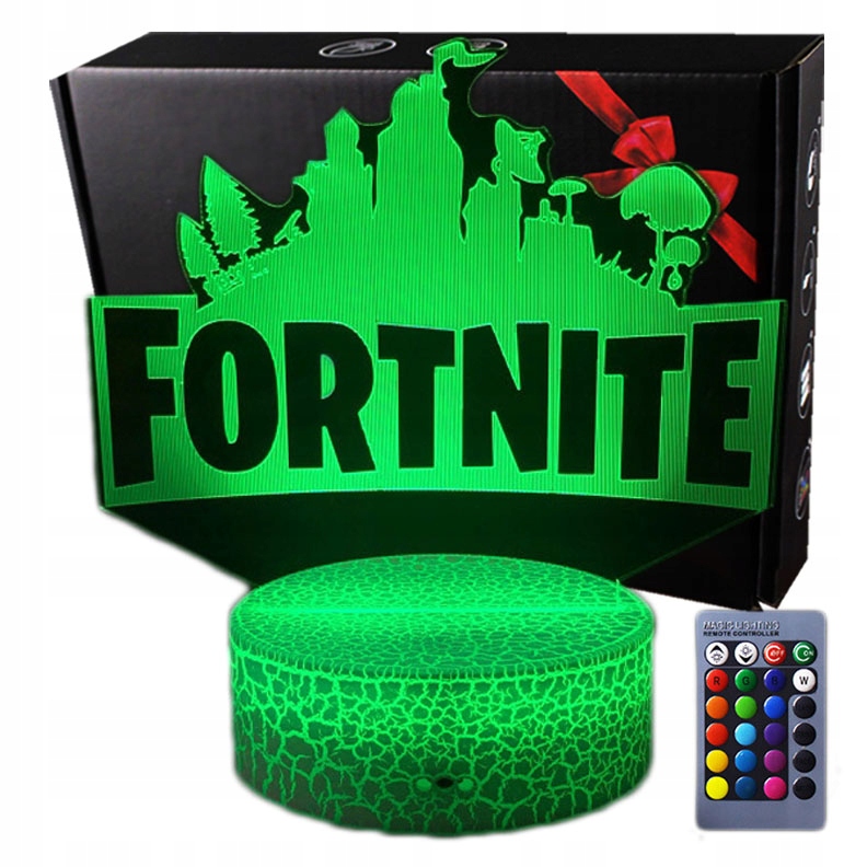 

Lampka 3D nocna led usb Fortnite