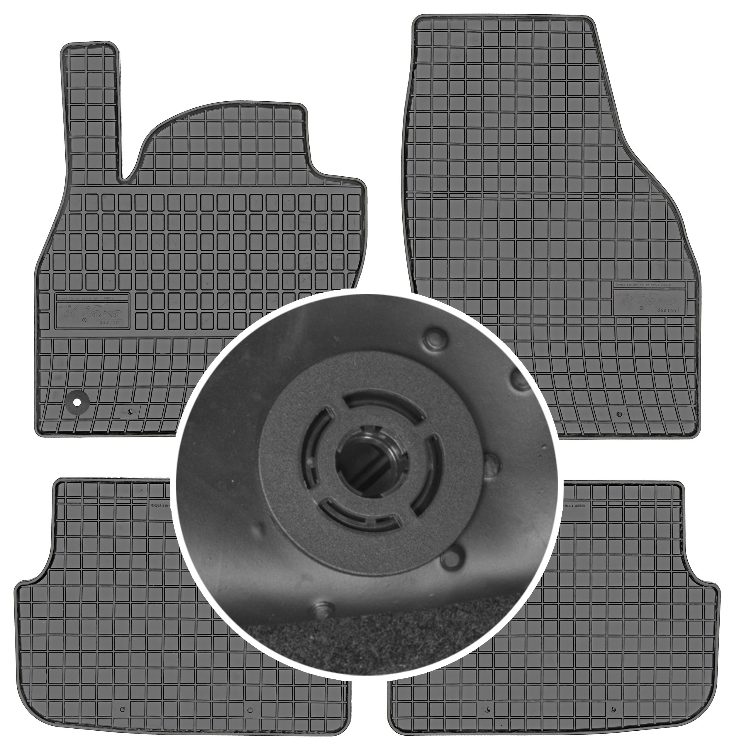 

Seat Arona 2018- Wycieraczki gumowe